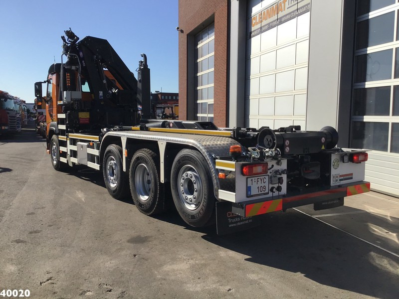 Volvo FM 420 8x2 HMF 28 ton/meter laadkraan Welvaarts weighing system - Kamion sa hidrauličnom kukom, Kamion sa dizalicom: slika 3 Volvo FM 420 8x2 HMF 28 ton/meter laadkraan Welvaarts weighing system - Kamion sa hidrauličnom kukom, Kamion sa dizalicom: slika 3