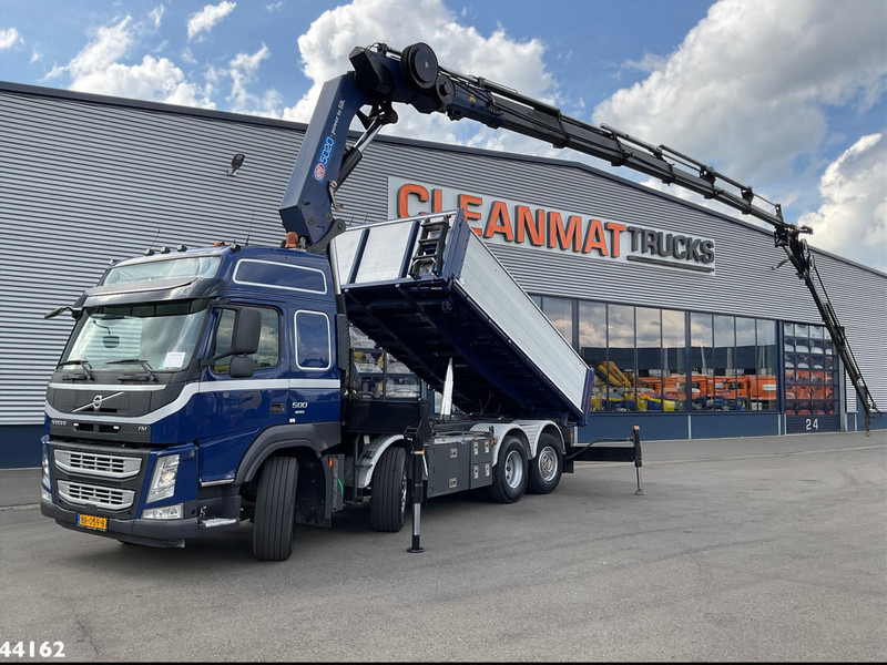 Volvo FM 500 Euro 6 HMF 50 Tonmeter laadkraan + Fly-Jib - Kamion sa dizalicom: slika 2 Volvo FM 500 Euro 6 HMF 50 Tonmeter laadkraan + Fly-Jib - Kamion sa dizalicom: slika 2