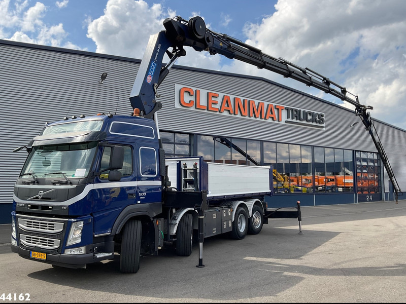 Volvo FM 500 Euro 6 HMF 50 Tonmeter laadkraan + Fly-Jib - Kamion sa dizalicom: slika 1 Volvo FM 500 Euro 6 HMF 50 Tonmeter laadkraan + Fly-Jib - Kamion sa dizalicom: slika 1