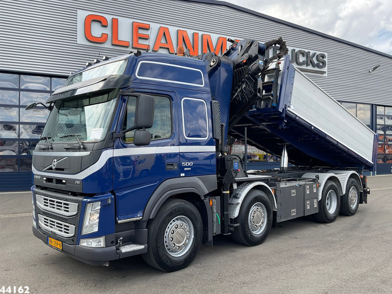 Volvo FM 500 Euro 6 HMF 50 Tonmeter laadkraan + Fly-Jib - Istovarivač, Kamion sa dizalicom: slika 2 Volvo FM 500 Euro 6 HMF 50 Tonmeter laadkraan + Fly-Jib - Istovarivač, Kamion sa dizalicom: slika 2