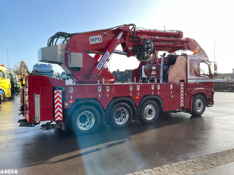 Kamion sa dizalicom Volvo FMX 500 8x4 Euro 6 MPG 150 Tonmeter laadkraan Just 53.033 km!: slika 9