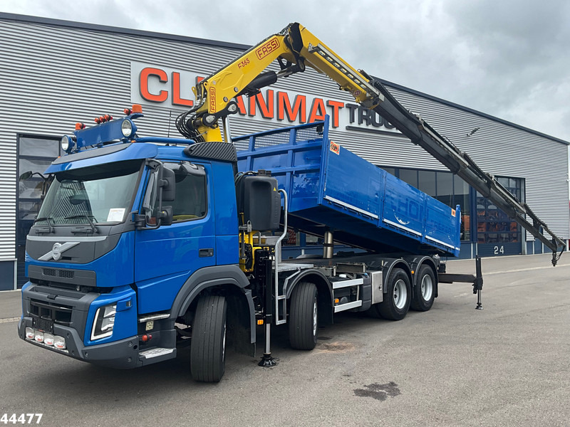 Volvo FMX 540 8x4 Euro 6 Fassi 36 Tonmeter laadkraan - Istovarivač, Kamion sa dizalicom: slika 1 Volvo FMX 540 8x4 Euro 6 Fassi 36 Tonmeter laadkraan - Istovarivač, Kamion sa dizalicom: slika 1