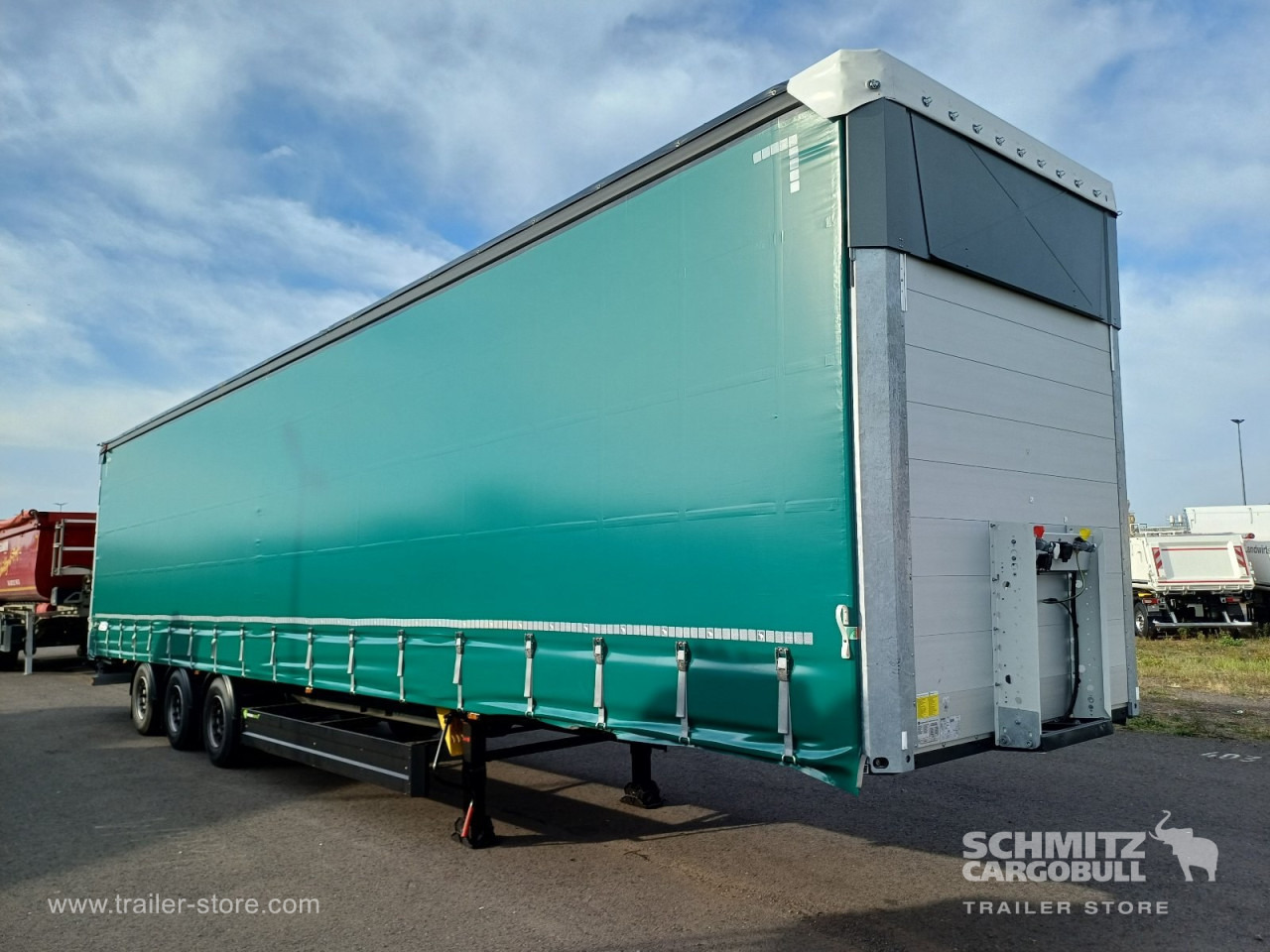 BERGER Auflieger Curtainsider Mega - Poluprikolica sa ceradom: slika 1 BERGER Auflieger Curtainsider Mega - Poluprikolica sa ceradom: slika 1