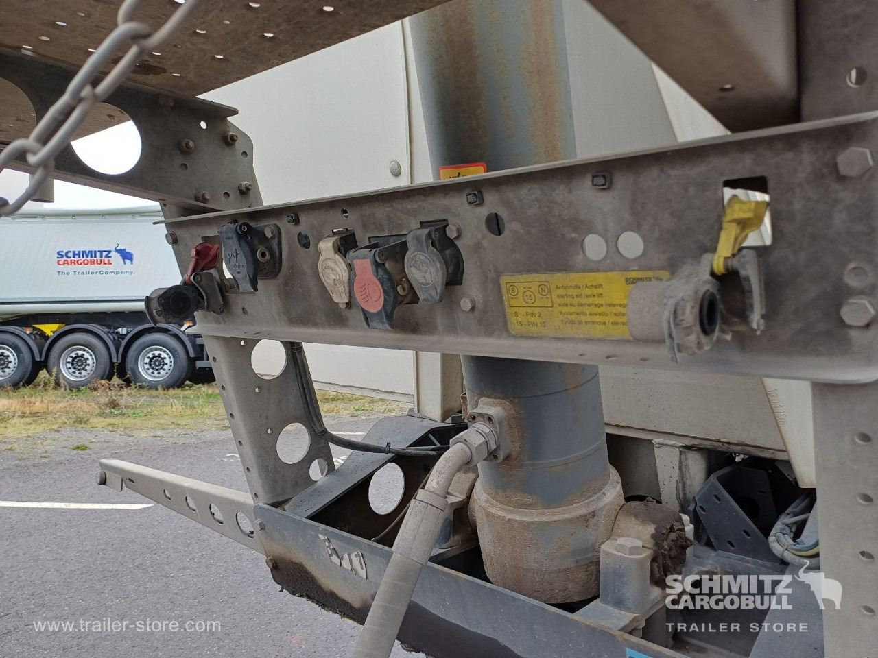 Poluprikolica istovarivača SCHMITZ Auflieger Kipper Alukastenmulde 24m³: slika 10 Poluprikolica istovarivača SCHMITZ Auflieger Kipper Alukastenmulde 24m³: slika 10