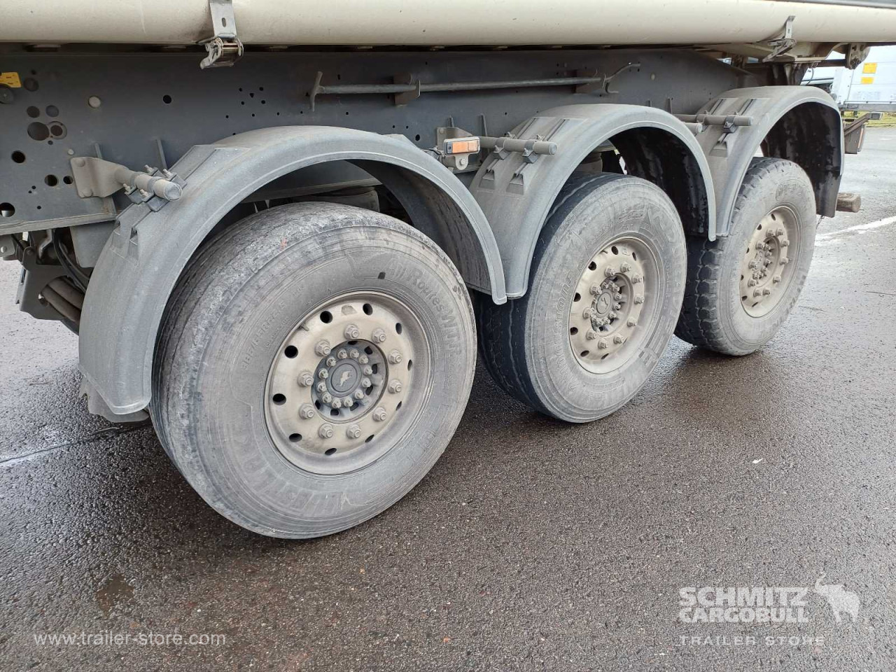 SCHMITZ Auflieger Kipper Alukastenmulde 24m³ - Poluprikolica istovarivača: slika 2 SCHMITZ Auflieger Kipper Alukastenmulde 24m³ - Poluprikolica istovarivača: slika 2