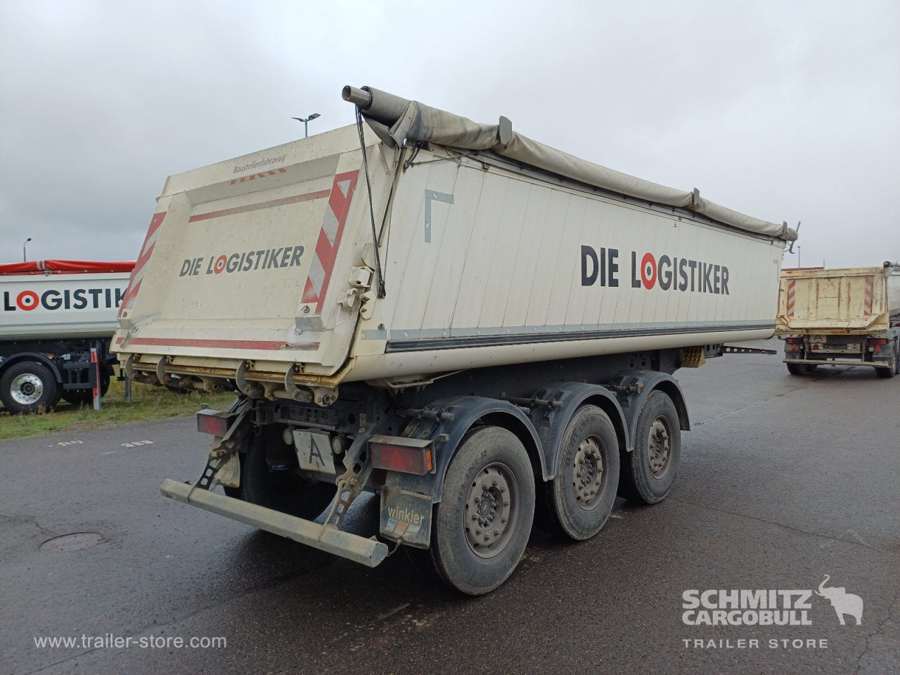 Poluprikolica istovarivača SCHMITZ Auflieger Kipper Alukastenmulde 24m³: slika 7 Poluprikolica istovarivača SCHMITZ Auflieger Kipper Alukastenmulde 24m³: slika 7