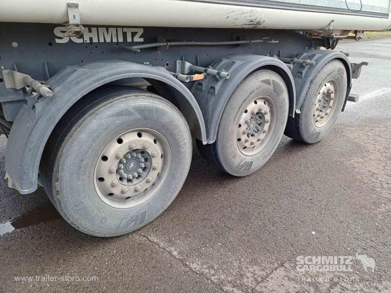 SCHMITZ Auflieger Kipper Alukastenmulde 24m³ - Poluprikolica istovarivača: slika 2 SCHMITZ Auflieger Kipper Alukastenmulde 24m³ - Poluprikolica istovarivača: slika 2