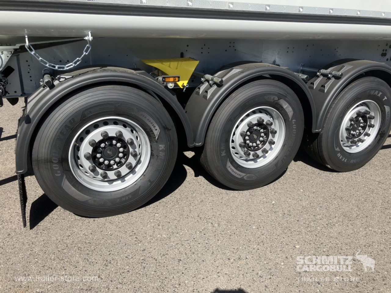 SCHMITZ Auflieger Kipper Alukastenmulde 52m³ - Poluprikolica istovarivača: slika 4 SCHMITZ Auflieger Kipper Alukastenmulde 52m³ - Poluprikolica istovarivača: slika 4
