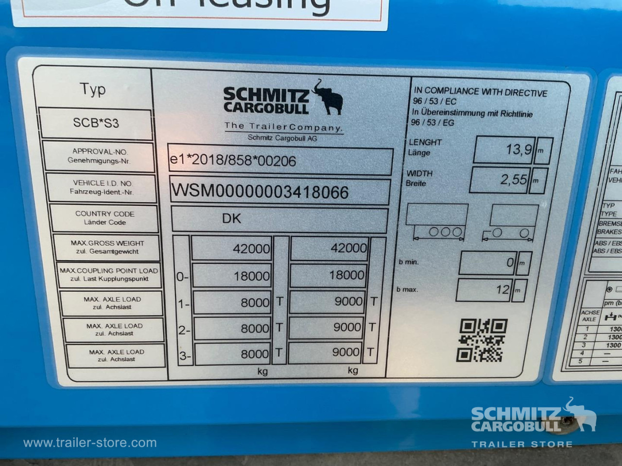 SCHMITZ Curtainsider Standard - Poluprikolica sa ceradom: slika 5 SCHMITZ Curtainsider Standard - Poluprikolica sa ceradom: slika 5