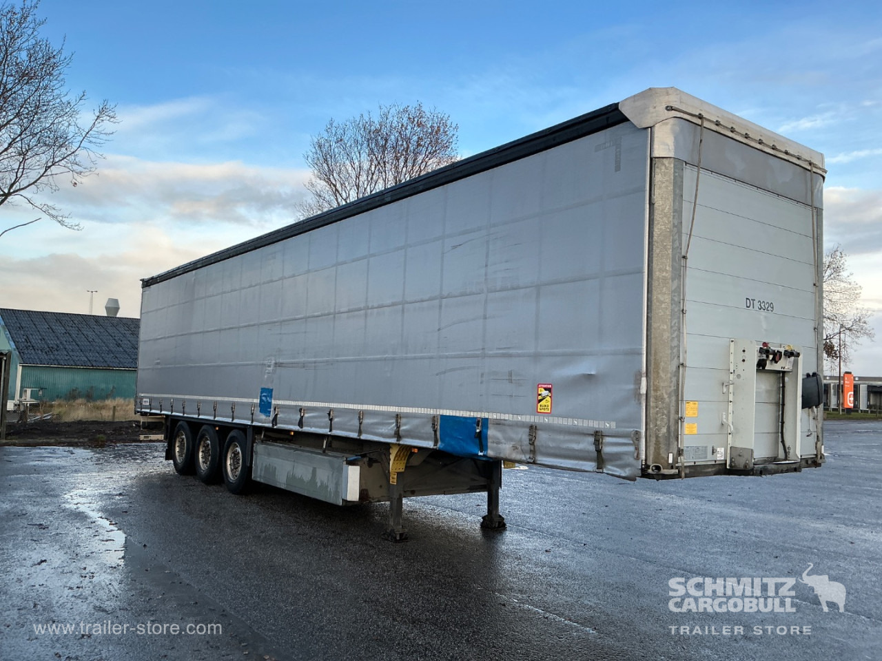 SCHMITZ Curtainsider Standard , Folding wall right - Poluprikolica sa ceradom: slika 1 SCHMITZ Curtainsider Standard , Folding wall right - Poluprikolica sa ceradom: slika 1