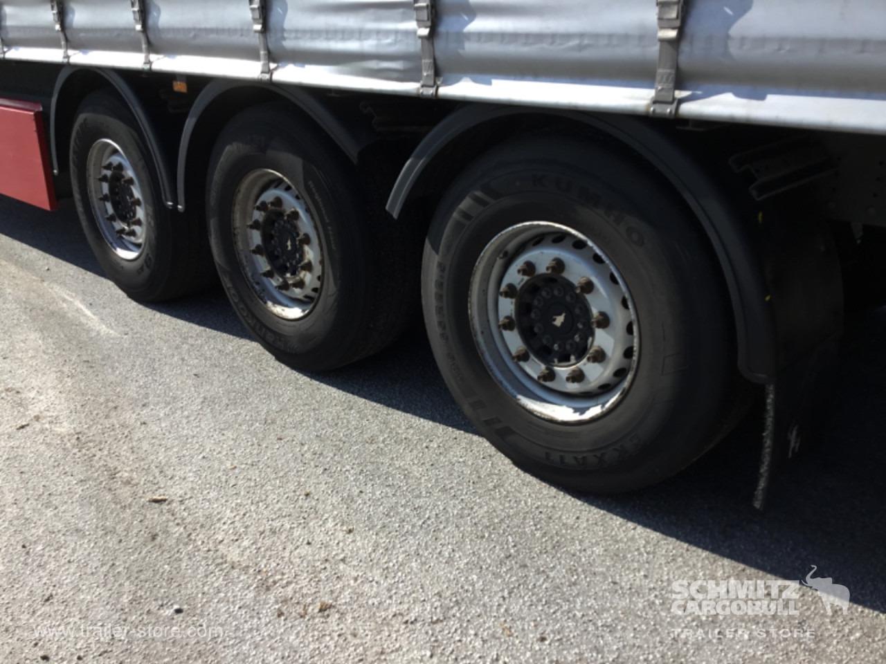 SCHMITZ Curtainsider Standard , Folding wall right - Poluprikolica sa ceradom: slika 3 SCHMITZ Curtainsider Standard , Folding wall right - Poluprikolica sa ceradom: slika 3