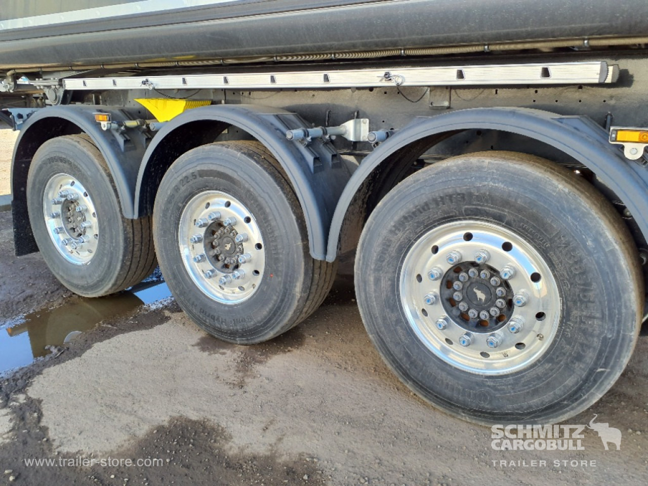 SCHMITZ Tipper Alu-square sided body 55m³ - Poluprikolica istovarivača: slika 2 SCHMITZ Tipper Alu-square sided body 55m³ - Poluprikolica istovarivača: slika 2