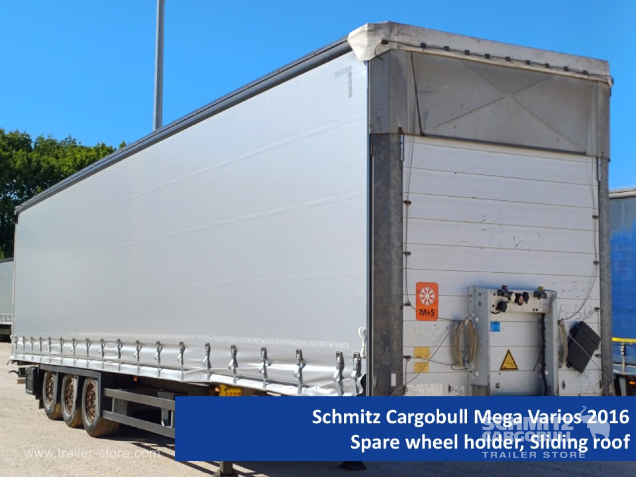 Poluprikolica sa ceradom SCHMITZ Curtainsider Mega: slika 1