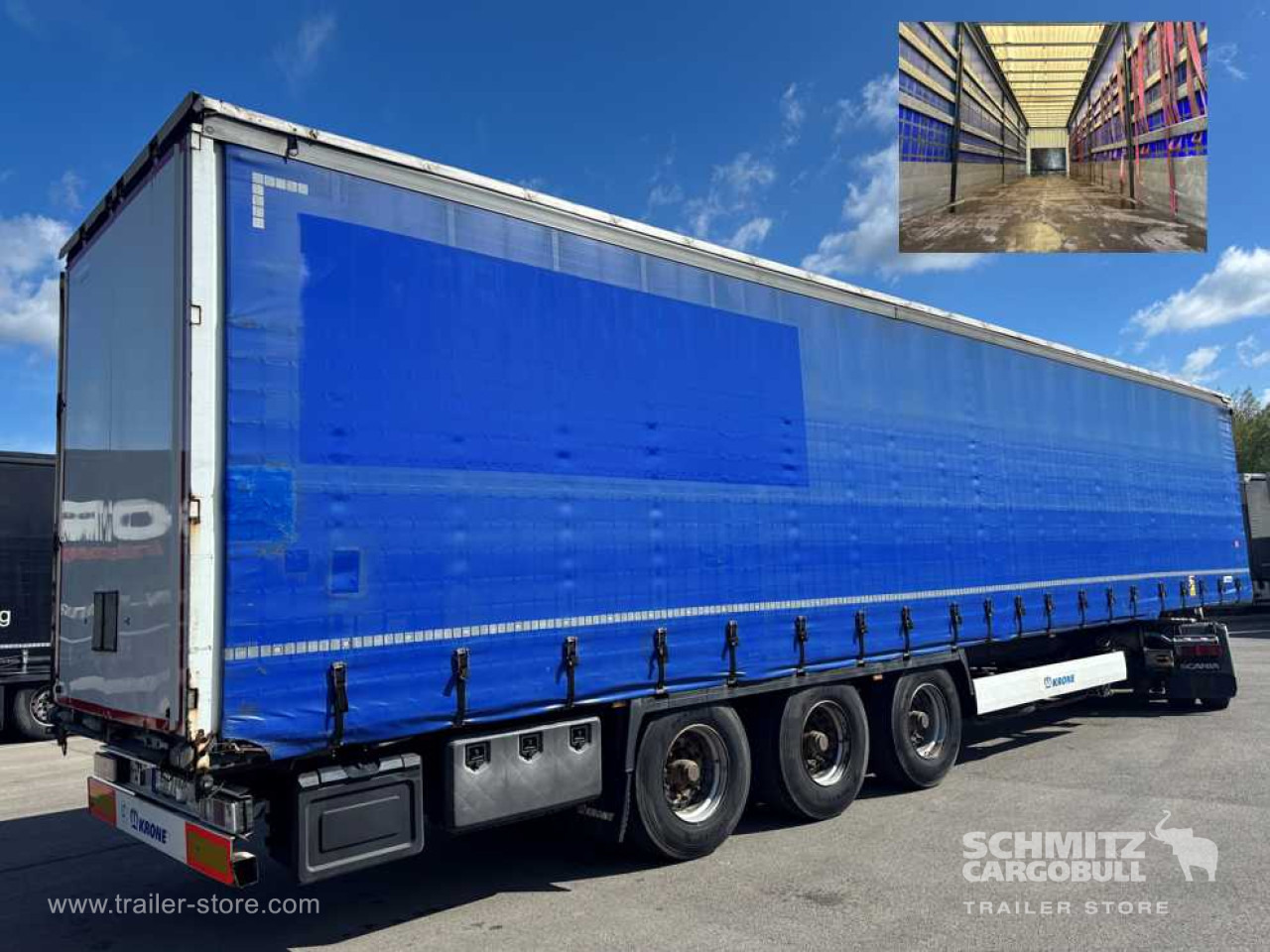 KRONE Curtainsider Standard - Poluprikolica sa ceradom: slika 1 KRONE Curtainsider Standard - Poluprikolica sa ceradom: slika 1