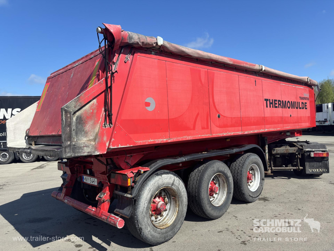 MEIERLING Tipper Alu-square sided body 23m³ - Poluprikolica istovarivača: slika 4 MEIERLING Tipper Alu-square sided body 23m³ - Poluprikolica istovarivača: slika 4