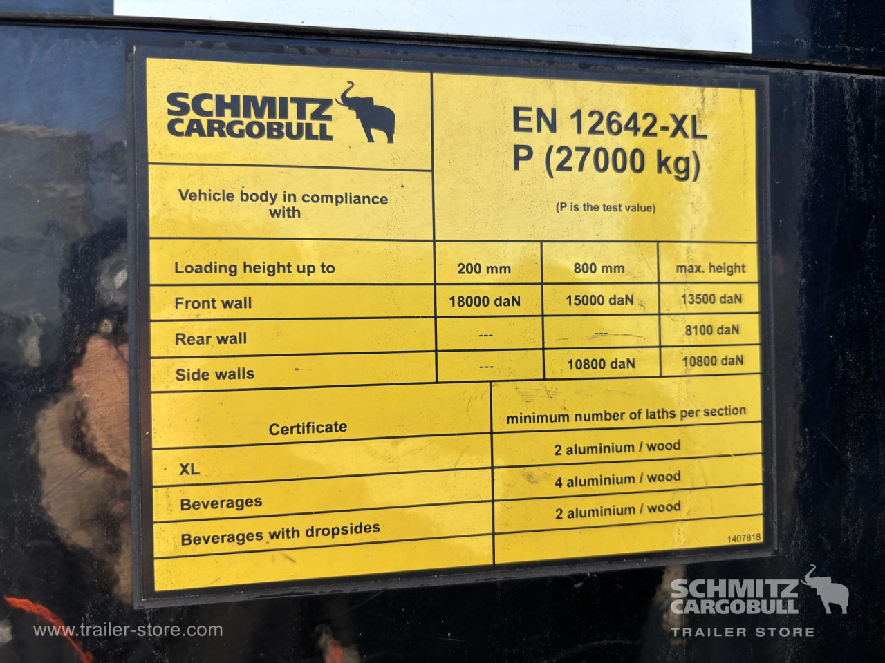 SCHMITZ Curtainsider Mega - Poluprikolica sa ceradom: slika 3 SCHMITZ Curtainsider Mega - Poluprikolica sa ceradom: slika 3