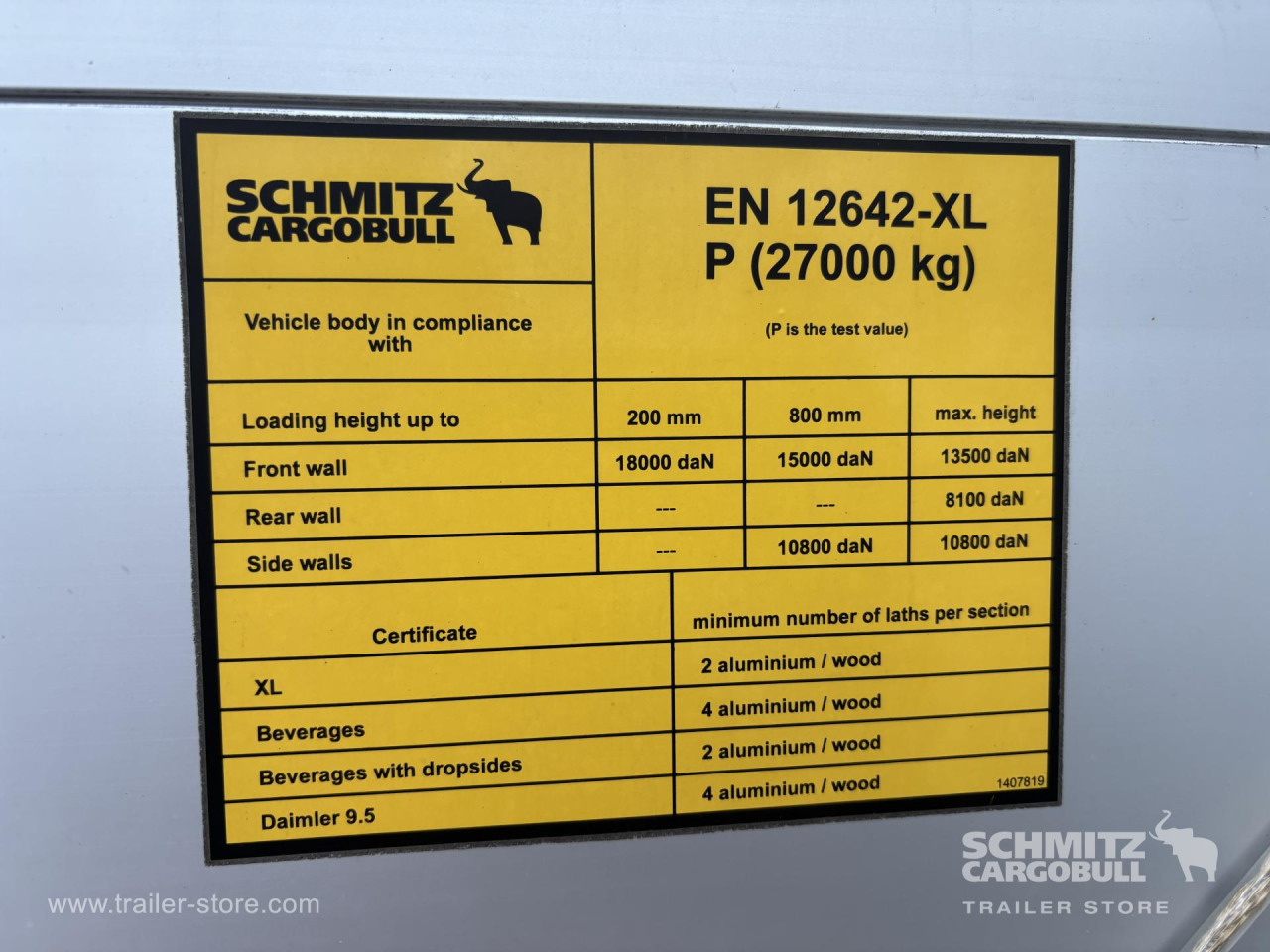 SCHMITZ Curtainsider Standard - Poluprikolica sa ceradom: slika 2 SCHMITZ Curtainsider Standard - Poluprikolica sa ceradom: slika 2