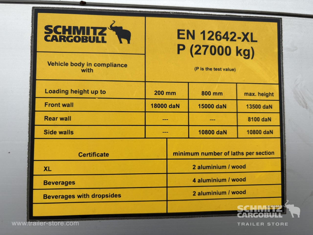 SCHMITZ Curtainsider Standard - Poluprikolica sa ceradom: slika 2 SCHMITZ Curtainsider Standard - Poluprikolica sa ceradom: slika 2