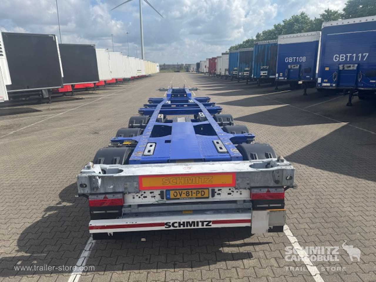 SCHMITZ Oplegger Container chassis Standard - Poluprikolica za prevoz kontejnera/ Poluprikolica sa promenjivim sandukom: slika 1 SCHMITZ Oplegger Container chassis Standard - Poluprikolica za prevoz kontejnera/ Poluprikolica sa promenjivim sandukom: slika 1