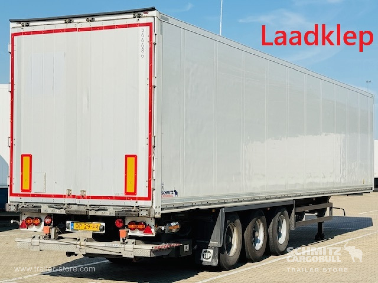 SCHMITZ Oplegger Kasten Standard Taillift - Poluprikolica sa zatvorenim sandukom: slika 1 SCHMITZ Oplegger Kasten Standard Taillift - Poluprikolica sa zatvorenim sandukom: slika 1