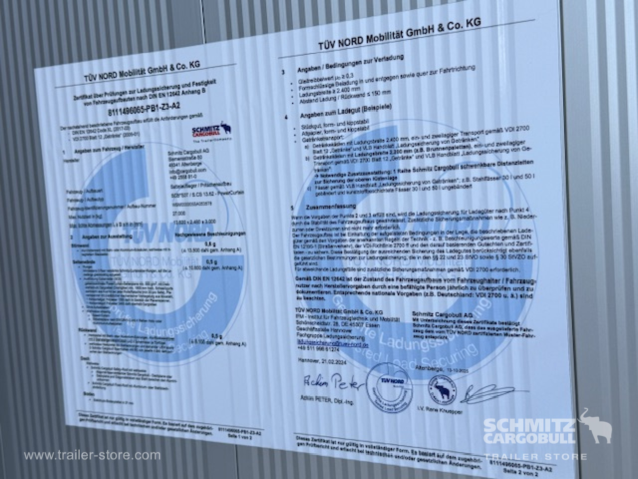 SCHMITZ Oplegger Schuifzeil Mega - Poluprikolica sa ceradom: slika 5 SCHMITZ Oplegger Schuifzeil Mega - Poluprikolica sa ceradom: slika 5