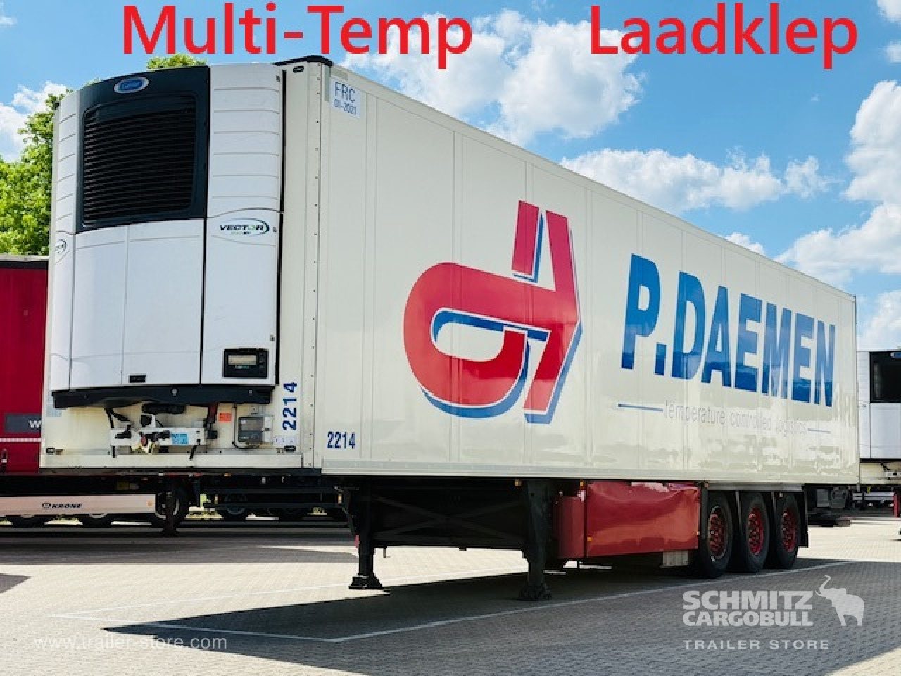 SCHMITZ Oplegger Vries Multitemp Taillift - Izotermička poluprikolica: slika 1 SCHMITZ Oplegger Vries Multitemp Taillift - Izotermička poluprikolica: slika 1