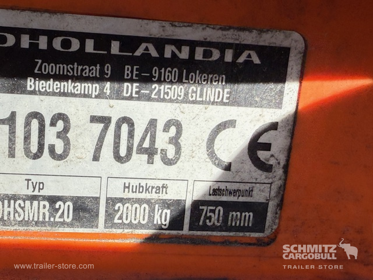 SCHMITZ Oplegger Vries Multitemp Taillift - Izotermička poluprikolica: slika 2 SCHMITZ Oplegger Vries Multitemp Taillift - Izotermička poluprikolica: slika 2