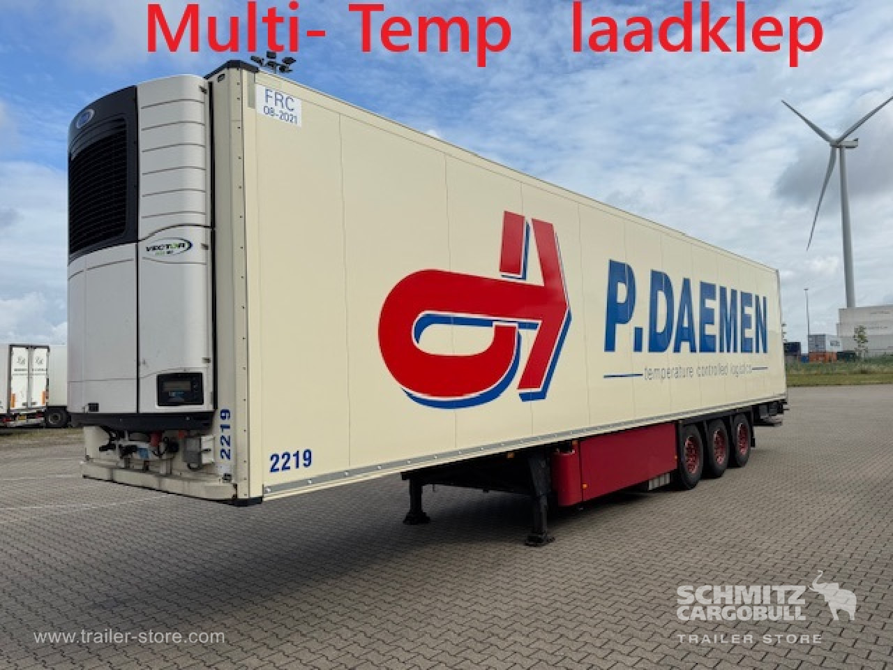 SCHMITZ Oplegger Vries Standard Taillift - Izotermička poluprikolica: slika 1 SCHMITZ Oplegger Vries Standard Taillift - Izotermička poluprikolica: slika 1