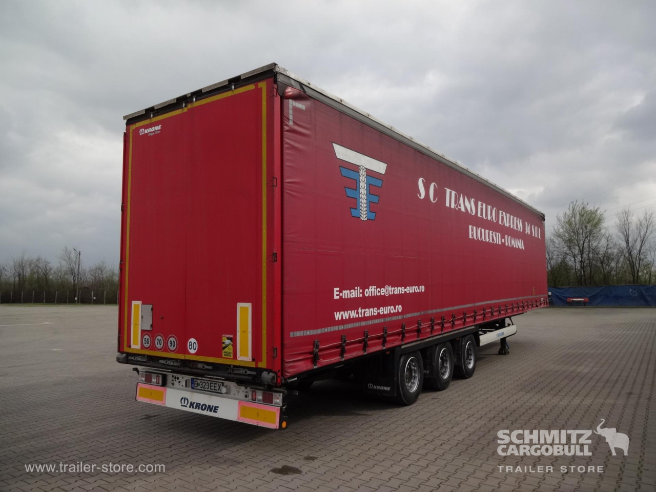 KRONE Curtainsider Mega - Poluprikolica sa ceradom: slika 1 KRONE Curtainsider Mega - Poluprikolica sa ceradom: slika 1