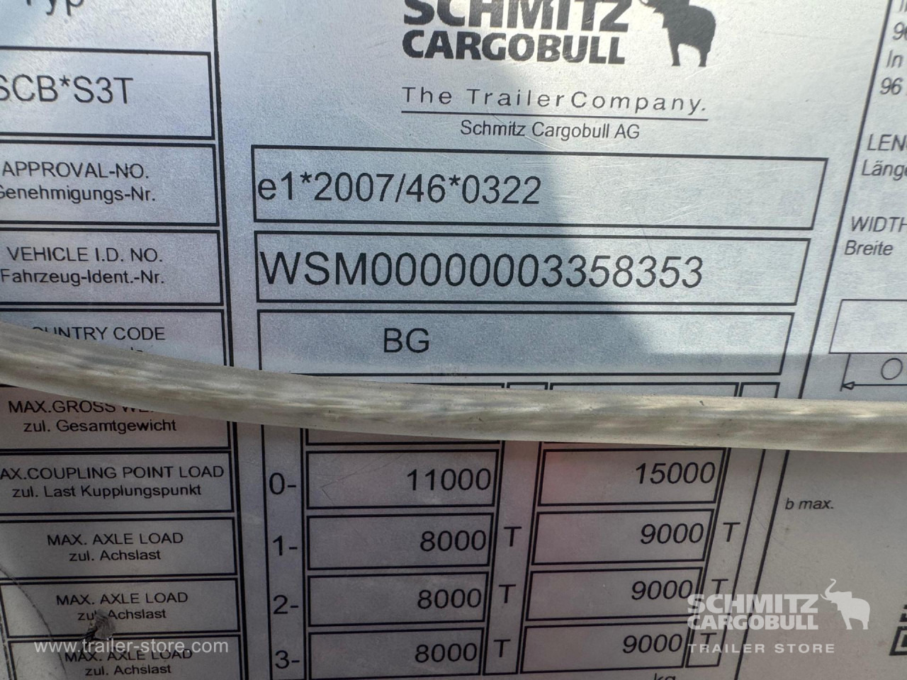 SCHMITZ Curtainsider Standard - Poluprikolica sa ceradom: slika 2 SCHMITZ Curtainsider Standard - Poluprikolica sa ceradom: slika 2