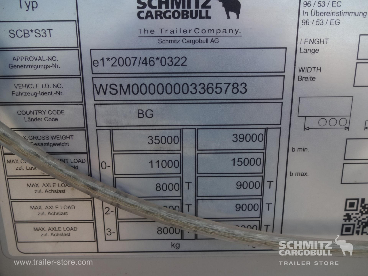 SCHMITZ Curtainsider Standard - Poluprikolica sa ceradom: slika 2 SCHMITZ Curtainsider Standard - Poluprikolica sa ceradom: slika 2