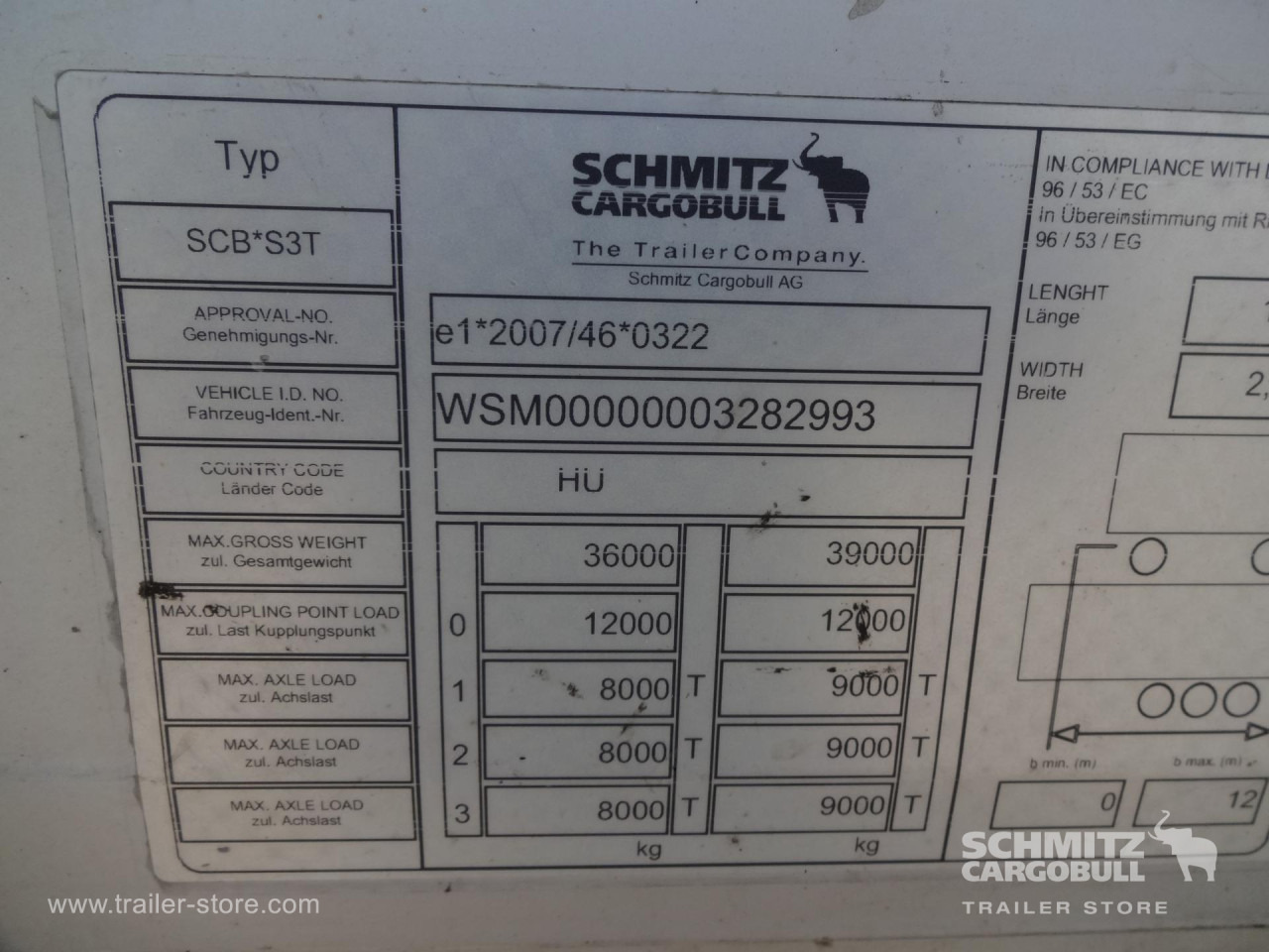 SCHMITZ Curtainsider Varios - Poluprikolica sa ceradom: slika 2 SCHMITZ Curtainsider Varios - Poluprikolica sa ceradom: slika 2