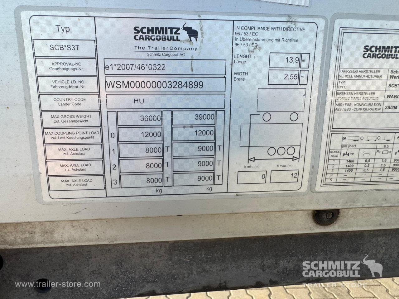 SCHMITZ Curtainsider Varios - Poluprikolica sa ceradom: slika 2 SCHMITZ Curtainsider Varios - Poluprikolica sa ceradom: slika 2