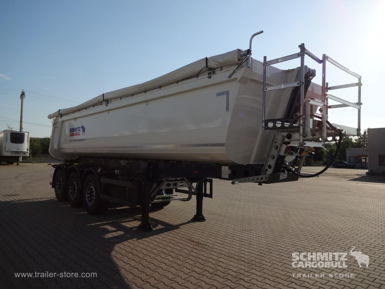 SCHMITZ Tipper Steel half pipe body 273m³ - Poluprikolica istovarivača: slika 5 SCHMITZ Tipper Steel half pipe body 273m³ - Poluprikolica istovarivača: slika 5