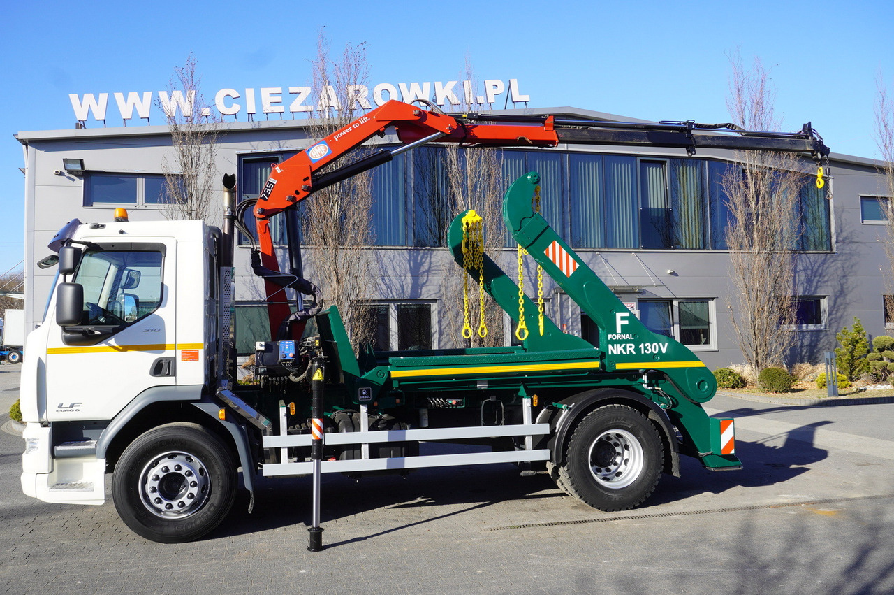 DAF LF 18.310 E6 / Skip loader Fornal NKR 130V / HDS HMF 735 K2 / Manual gearbox - Kamion sa hidrauličnom kukom, Kamion sa dizalicom: slika 4 DAF LF 18.310 E6 / Skip loader Fornal NKR 130V / HDS HMF 735 K2 / Manual gearbox - Kamion sa hidrauličnom kukom, Kamion sa dizalicom: slika 4