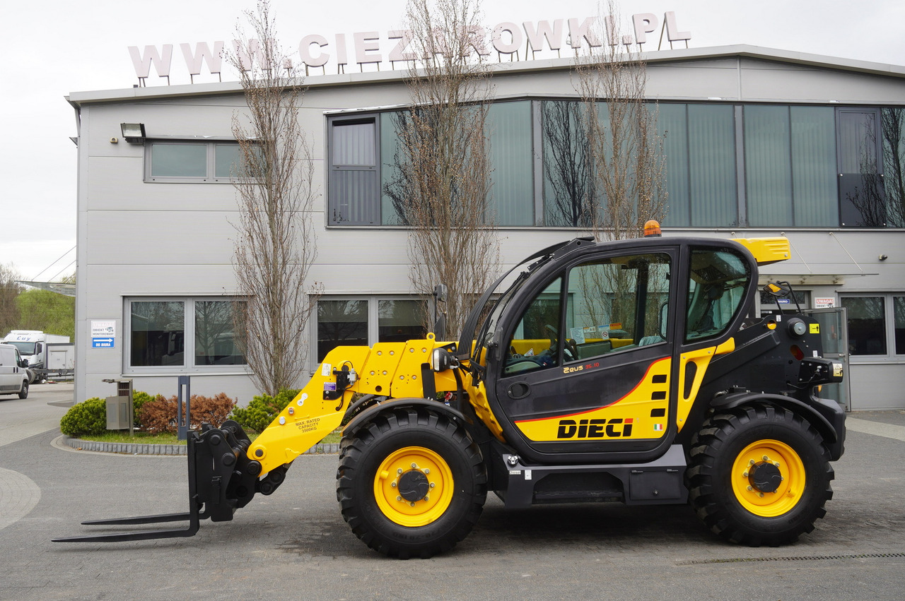 DIECI Zeus 35.10 brand-new telescopic loader / 6 MTH !!! / 10 m reach / 3.5 t - Utovarivač točkaš: slika 4 DIECI Zeus 35.10 brand-new telescopic loader / 6 MTH !!! / 10 m reach / 3.5 t - Utovarivač točkaš: slika 4