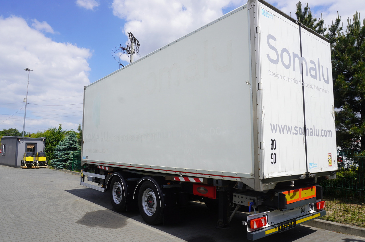 Fruehauf passthrough box trailer 18 EPAL / 2021 / SAF axles - Prikolica sa zatvorenim sandukom: slika 3 Fruehauf passthrough box trailer 18 EPAL / 2021 / SAF axles - Prikolica sa zatvorenim sandukom: slika 3