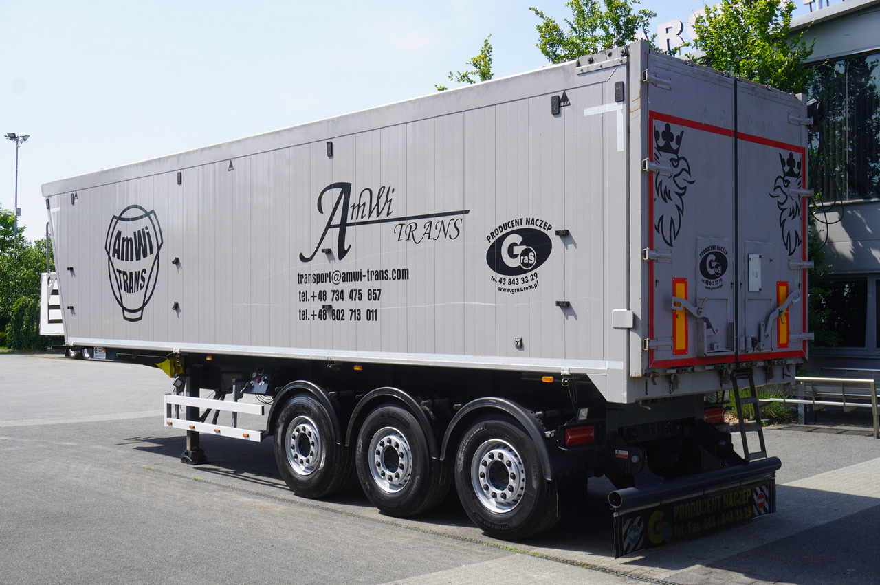 GRAS GS tipper / 52 m3 semi-trailer! / 2023 / 3 units - Poluprikolica istovarivača: slika 3 GRAS GS tipper / 52 m3 semi-trailer! / 2023 / 3 units - Poluprikolica istovarivača: slika 3