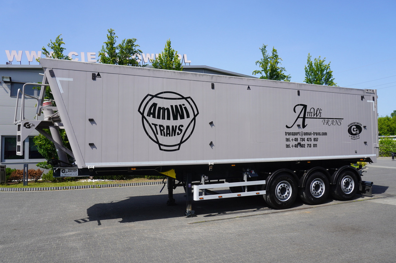 GRAS GS tipper / 52 m3 semi-trailer! / 2023 / 3 units - Poluprikolica istovarivača: slika 2 GRAS GS tipper / 52 m3 semi-trailer! / 2023 / 3 units - Poluprikolica istovarivača: slika 2