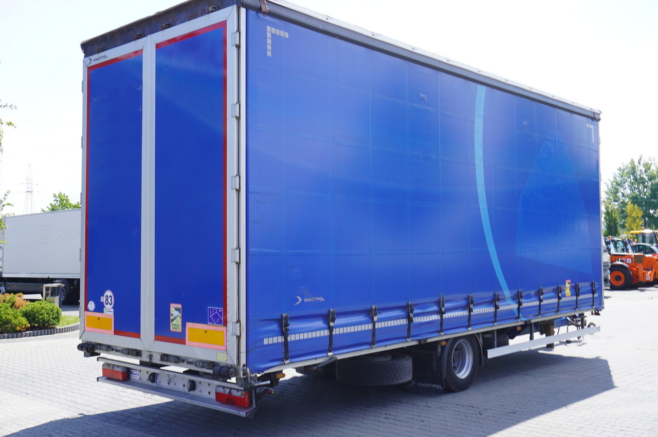 Gniotpol Tandem trailer / 10t / 2018 / 19 pallets - Prikolica sa ceradom: slika 4 Gniotpol Tandem trailer / 10t / 2018 / 19 pallets - Prikolica sa ceradom: slika 4