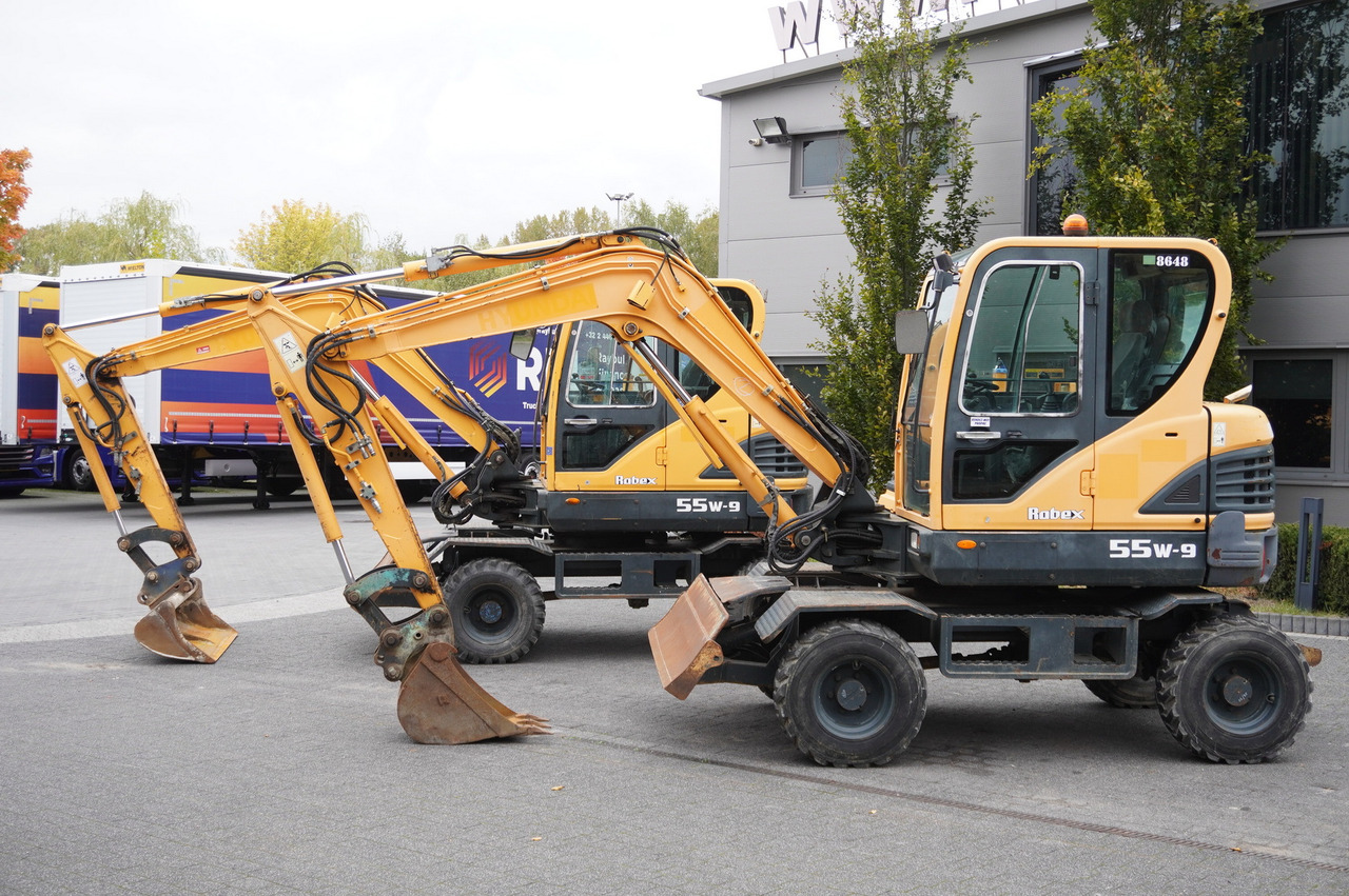 Hyundai Robex 55W-9 Wheeled Excavator 5.5t / 2 units - Bager točkaš: slika 2 Hyundai Robex 55W-9 Wheeled Excavator 5.5t / 2 units - Bager točkaš: slika 2