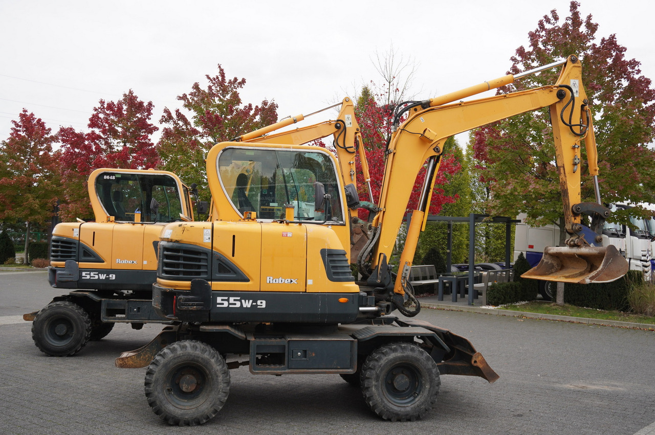 Hyundai Robex 55W-9 Wheeled Excavator 5.5t / 2pcs - Bager: slika 4 Hyundai Robex 55W-9 Wheeled Excavator 5.5t / 2pcs - Bager: slika 4