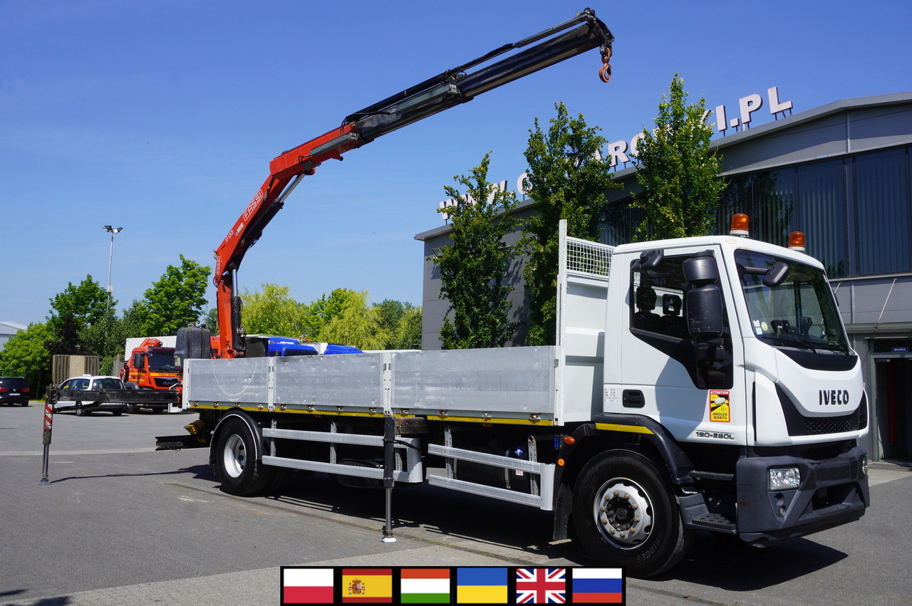 IVECO EUROCARGO 190-280L / FASSI F135A / 8 M / Lift cap. 5580 kg - Kamion sa dizalicom: slika 1 IVECO EUROCARGO 190-280L / FASSI F135A / 8 M / Lift cap. 5580 kg - Kamion sa dizalicom: slika 1