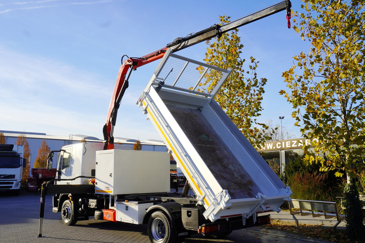 IVECO Eurocargo 120E18 Crane Palfinger / 3-way tipper / sleeper cab - Kamion sa dizalicom: slika 4 IVECO Eurocargo 120E18 Crane Palfinger / 3-way tipper / sleeper cab - Kamion sa dizalicom: slika 4