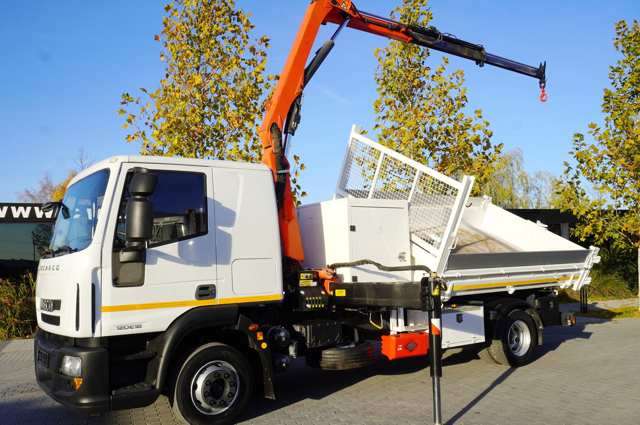 IVECO Eurocargo 120E18 Crane Palfinger / 3-way tipper / sleeper cab - Kamion sa dizalicom: slika 3 IVECO Eurocargo 120E18 Crane Palfinger / 3-way tipper / sleeper cab - Kamion sa dizalicom: slika 3