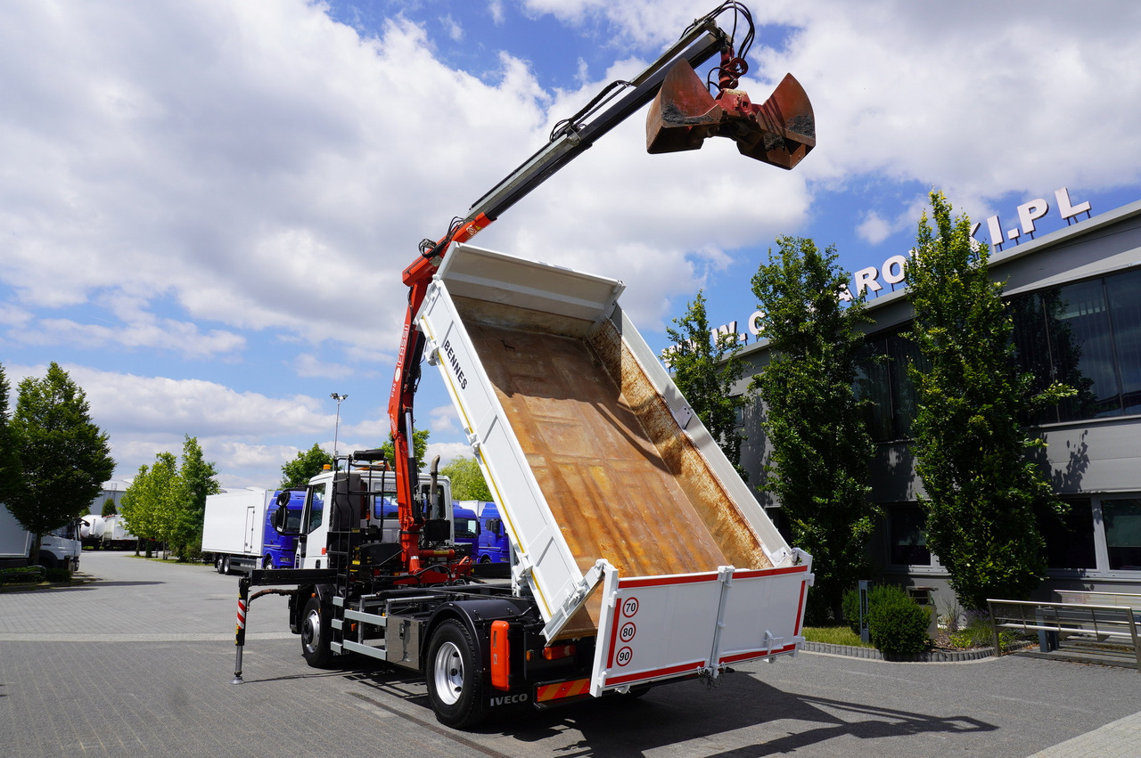 IVECO Eurocargo 160E22 EEV Dump truck / Bortmatic / Crane FASSI F95A.0.22 - Istovarivač, Kamion sa dizalicom: slika 4 IVECO Eurocargo 160E22 EEV Dump truck / Bortmatic / Crane FASSI F95A.0.22 - Istovarivač, Kamion sa dizalicom: slika 4