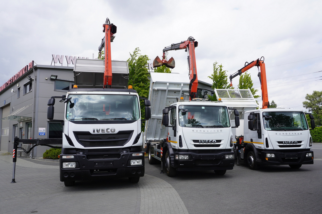 IVECO Stralis 310 E6 / NEW 3-sided tipper / Fassi F135 crane with remote control - Kamion sa dizalicom: slika 3 IVECO Stralis 310 E6 / NEW 3-sided tipper / Fassi F135 crane with remote control - Kamion sa dizalicom: slika 3