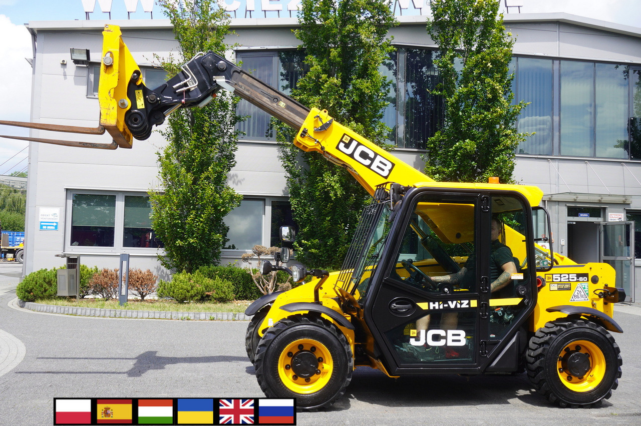 JCB 525-60T5 / 2022 / 860 MTH! / 2.5 T / Reach 6 m / joystick - Teleskopski utovarivač na točkovima: slika 1 JCB 525-60T5 / 2022 / 860 MTH! / 2.5 T / Reach 6 m / joystick - Teleskopski utovarivač na točkovima: slika 1