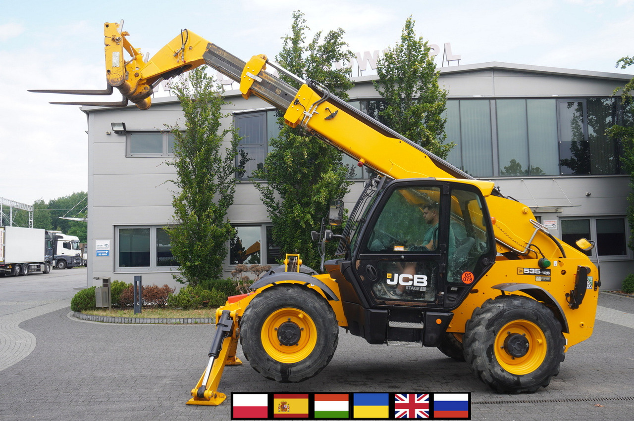 JCB 535-125 / 1500 MTH! / reach 12.5 m / 2021 / 3.5 t - Teleskopski utovarivač na točkovima: slika 1 JCB 535-125 / 1500 MTH! / reach 12.5 m / 2021 / 3.5 t - Teleskopski utovarivač na točkovima: slika 1