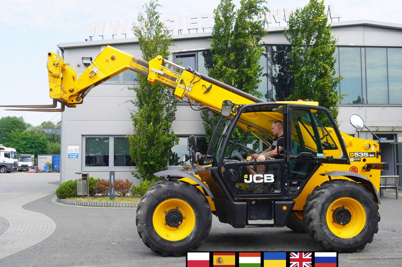 JCB 535-95 / 3.5 T / range 9.5 m / joystick / 2021 - Teleskopski utovarivač na točkovima: slika 1 JCB 535-95 / 3.5 T / range 9.5 m / joystick / 2021 - Teleskopski utovarivač na točkovima: slika 1